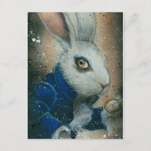 Carte Postale Rabbit d'Alice au pays des merveilles