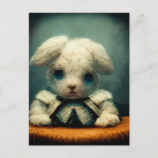 Carte Postale Rabbit triste (Devant)