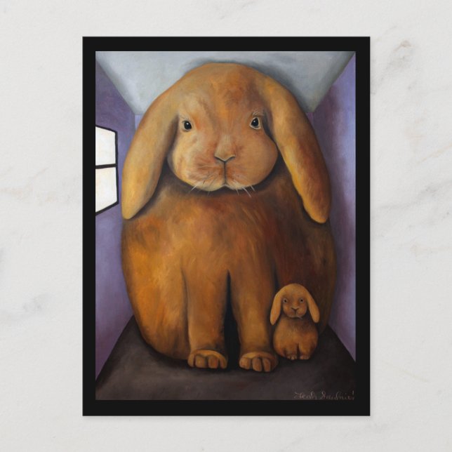 Carte Postale Rabbits Den (Devant)