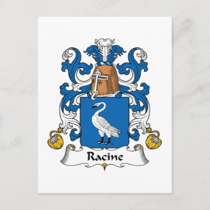 Carte Postale Racine Famille Crest