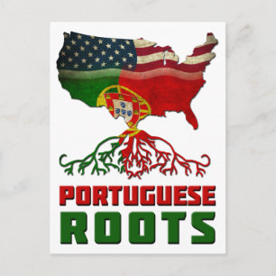 Carte Postale Racines américaines portugaises
