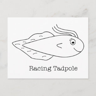 Carte Postale Racing Tadpole