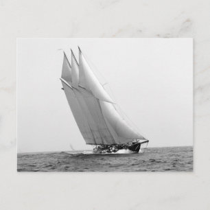 Carte Postale Racing Yacht Atlantic, 1904