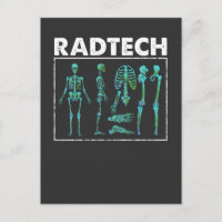 Rad Tech Skeleton Xray Bones Technicien en radiolo