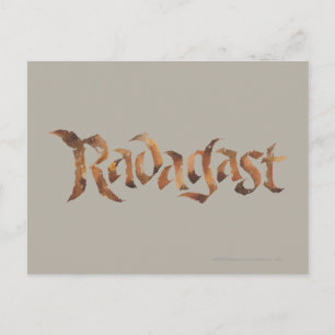 Carte Postale RADAGAST™ Nom Texté