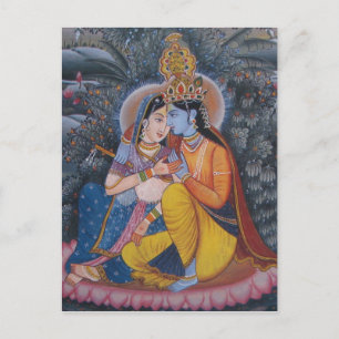Carte postale Radha Krishna