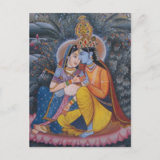Carte postale Radha Krishna