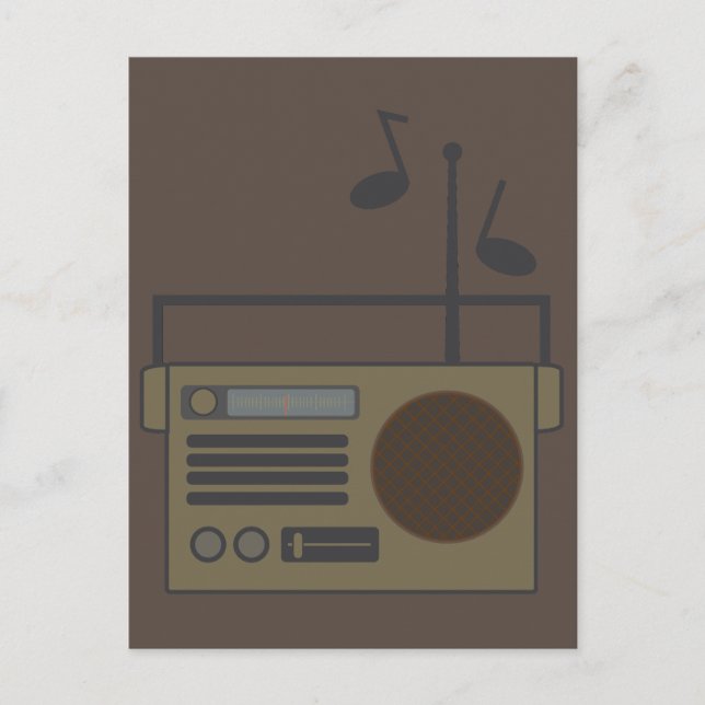 Carte Postale Radio (Devant)