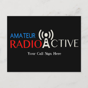 Carte Postale Radio amateur active