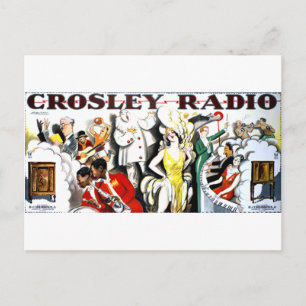 Carte Postale Radio Crosley