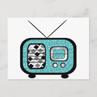 Carte Postale Radio rétro