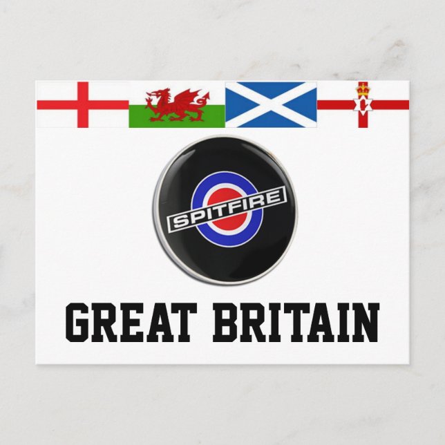 Carte Postale Radio Spitfire Merchandises (Devant)
