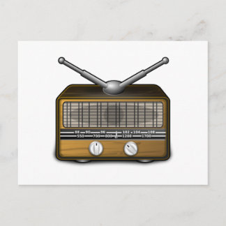 Carte Postale Radio vintage