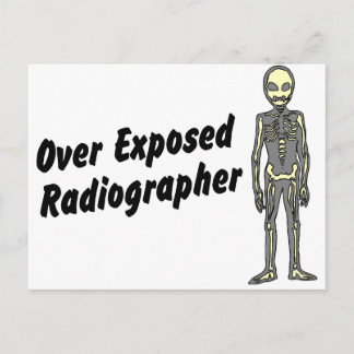 Carte Postale Radiographe Exposé