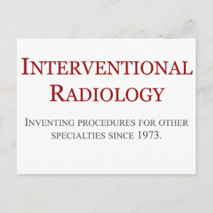 Carte Postale Radiologie interventionnelle