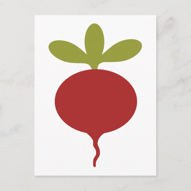 Carte Postale Radish (Devant)
