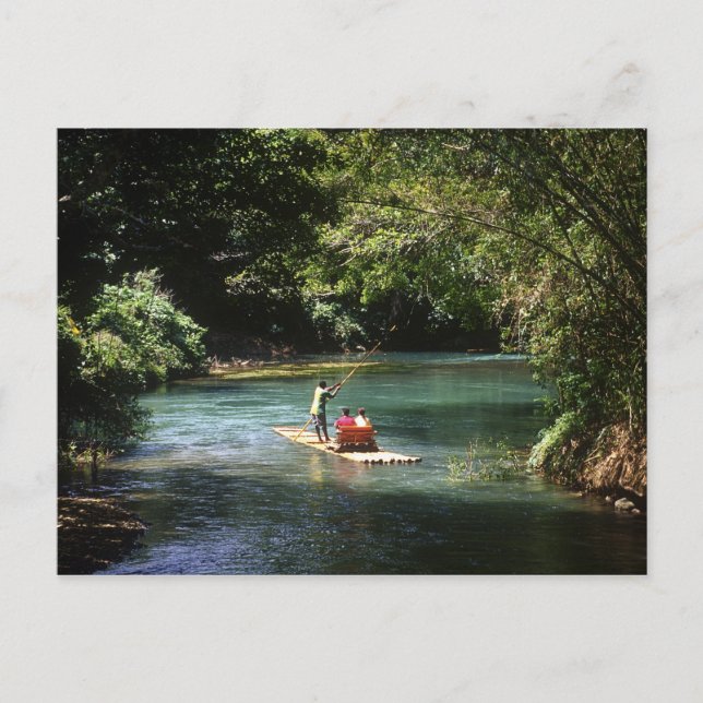 Carte Postale Rafting sur la rivière Martha Brae, Falmouth, (Devant)