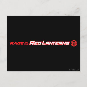 Carte Postale Rage des lanternes rouges