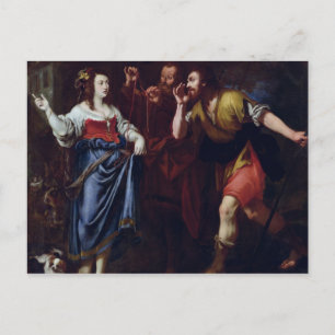 Carte Postale Rahab et les émissaires de Joshua