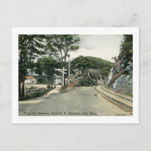Carte Postale Rail Road, Berkshire Hills, Massachusetts Vintage
