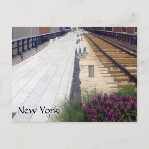 Carte Postale rails haute ligne