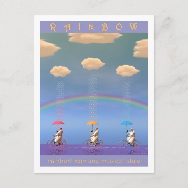 Carte postale RAINBOW (Devant)