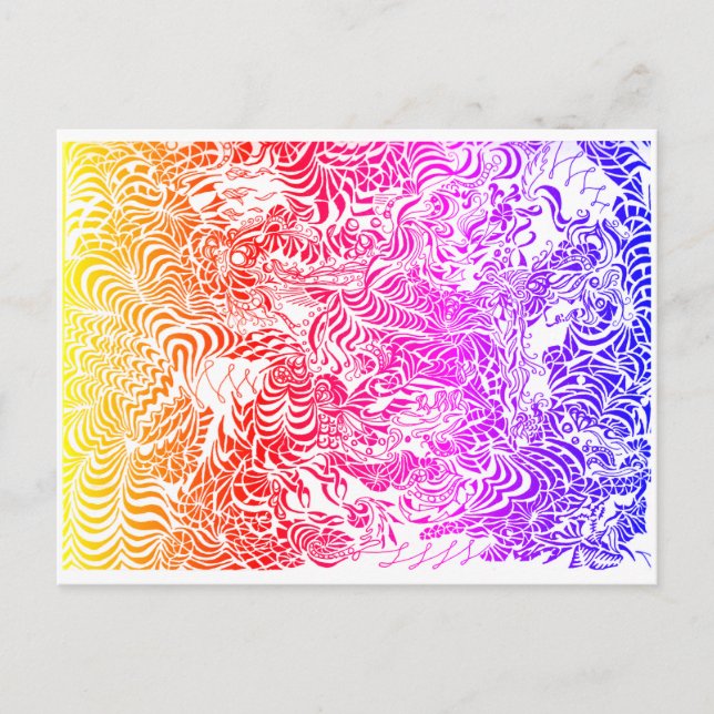 Carte postale Rainbow (Devant)