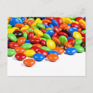 Carte postale Rainbow candy