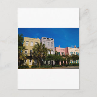 Carte Postale Rainbow Row Charleston, SC