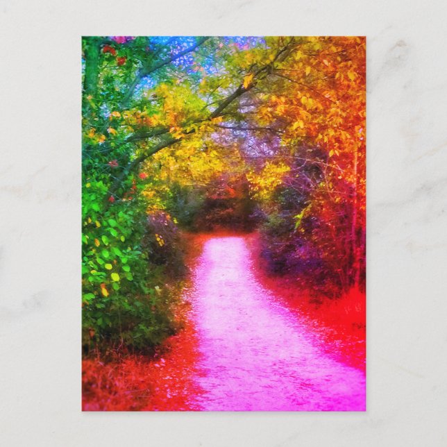 Carte postale Rainbow Trail Automne (Devant)
