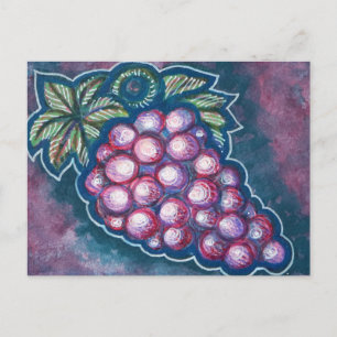Carte Postale Raisins