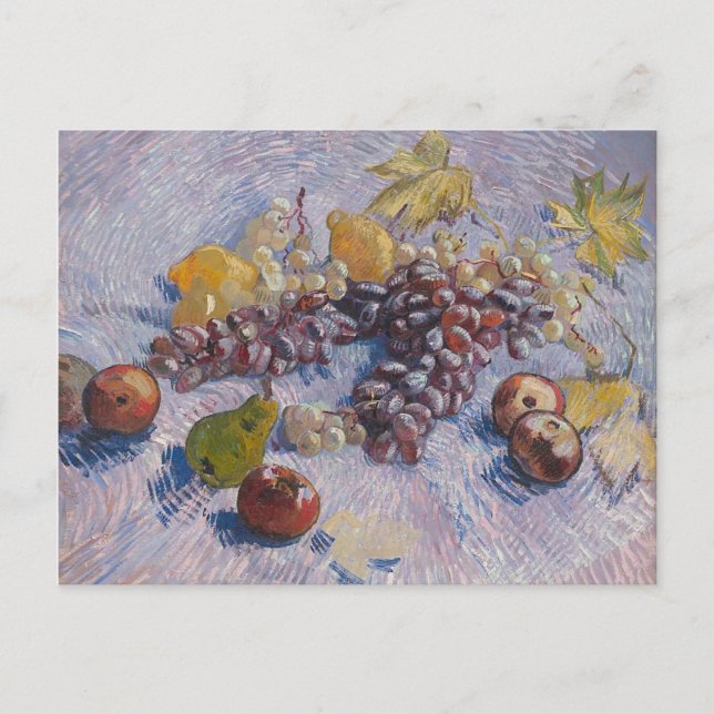 Carte Postale Raisins, Citrons, Poires, Pommes - Vincent Van Gog (Devant)