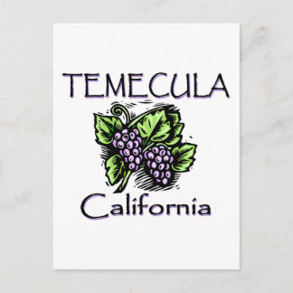 Carte Postale Raisins de Temecula