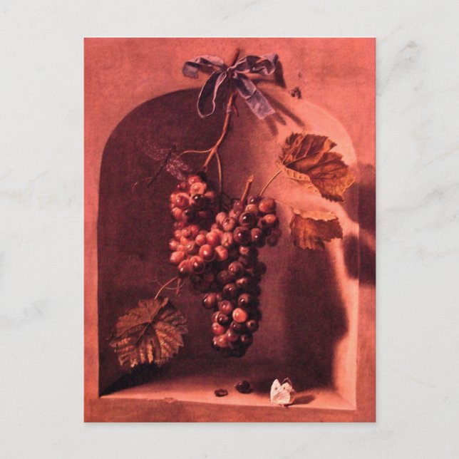 Carte Postale RAISINS HANGÉS Viticulture antique, Vignoble rusti (Devant)