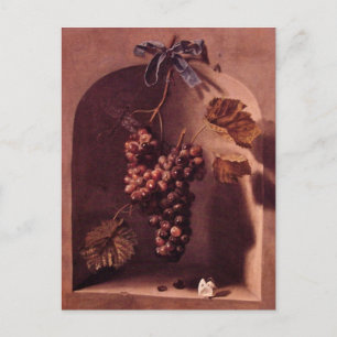 Carte Postale RAISINS HANGÉS Viticulture antique, Vignoble rusti