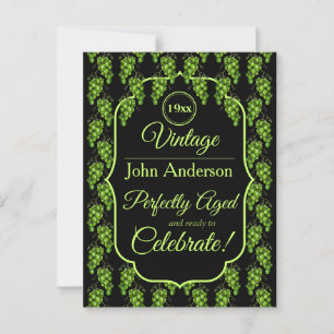 Carte postale Raisins verts