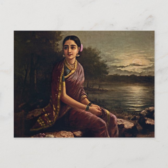 Carte Postale Raja Ravi Varma (Devant)