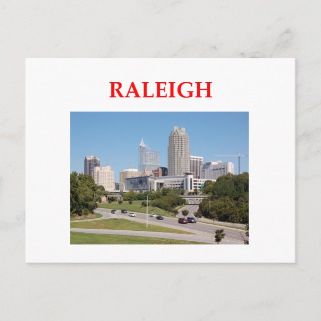 Carte Postale raleigh (Devant)
