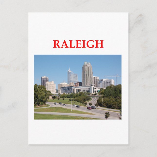 Carte Postale raleigh (Devant)
