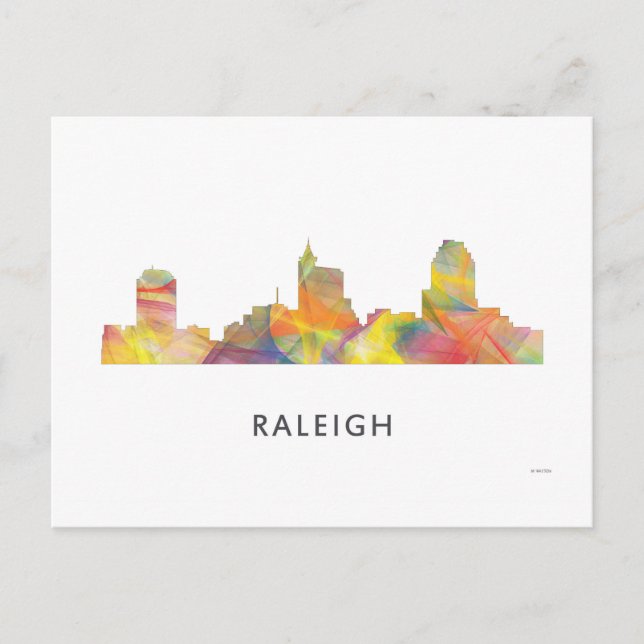 CARTE POSTALE RALEIGH, CAROLINE DU NORD WB1 - (Devant)