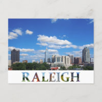 Raleigh North Carolina City Skyline Travel Photo