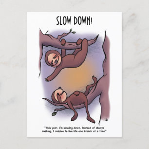 Carte Postale Ralentis