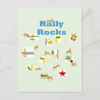 Carte Postale Rallye Rocks