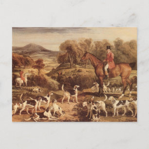 Carte Postale Ralph Lambton et ses Hounds par James Ward
