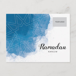 Carte postale Ramadan Corporate - Blue