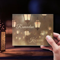 Ramadan Kareem - peinture avec lampes