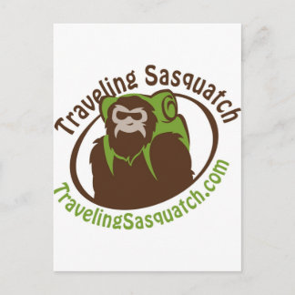 Carte Postale Ramenez chez vous un Sasquatch Voyageur !