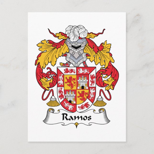 Carte Postale Ramos Family Crest (Devant)
