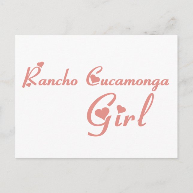 Carte Postale Rancho Cucamonga tee - shirts (Devant)