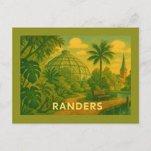 Carte Postale Randers Danemark Dômes